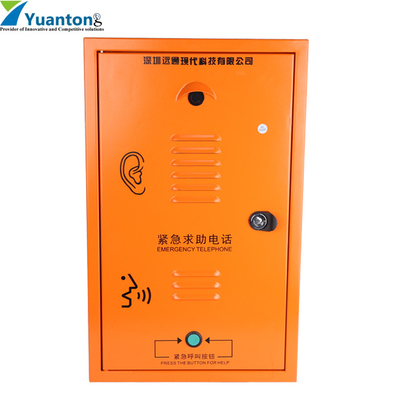 comprare Telefono industriale del telefono di Voip di emergenza del tunnel con luce d'avvertimento infiammante fabbricazione online