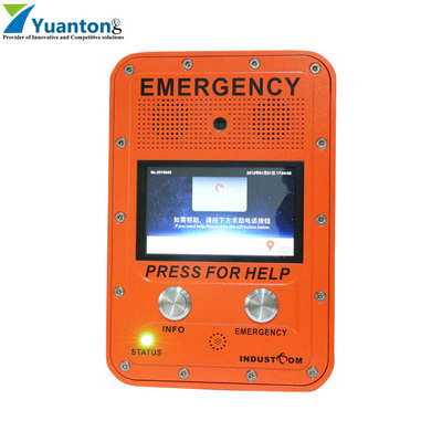 comprare Telefono di quadrante pericoloso di velocità di area di emergenza del telefono industriale all'aperto di VoIP fabbricazione online