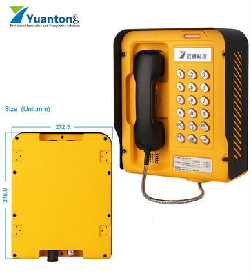 comprare Il PoE ha alimentato il telefono resistente del tempo con luce d'avvertimento infiammante fabbricazione online