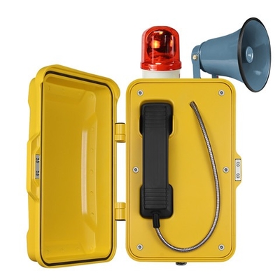 comprare Vandalo del telefono dell'allarme di emergenza del ODM dell'OEM resistente con il lampeggiatore fabbricazione online