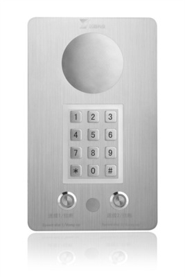 comprare Il telefono della strada principale del citofono IP66 di emergenza ha laminato a freddo il materiale d'acciaio fabbricazione online