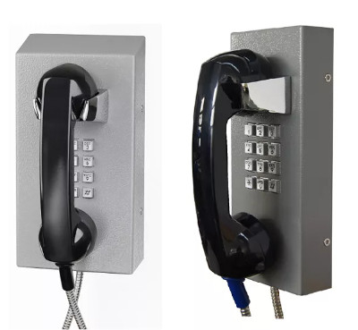 comprare Telefono analogico dell'interno dello PSTN, telefono resistente del vandalo della linea diretta degli ospiti dell'interno fabbricazione online
