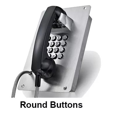 comprare Prigione analogica di Mini System Wall Mounted Payphone dell'anti vandalo irregolare fabbricazione online