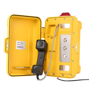 comprare Telefono analogico Heavy Duty Telefoni resistenti alle intemperie IP68 Dust Proof fabbricazione online