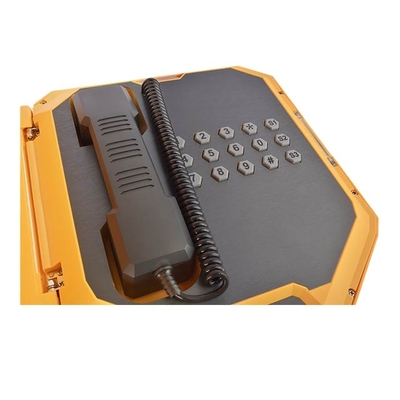 comprare Telefono a prova di esplosione per ambienti difficili tastiera resistente e robusta -40 C 70 C Temperatura fabbricazione online