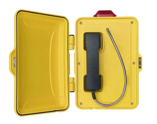 comprare Telefono industriale a prova di intemperie con protezione IP68, amplificatore integrato da 30W e montaggio a parete/palo fabbricazione online
