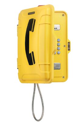 comprare Telefono industriale per esterni per impieghi gravosi con cicalino da 3W, forte cancellazione del rumore e intervallo di temperatura da -40°C a +70°C fabbricazione online