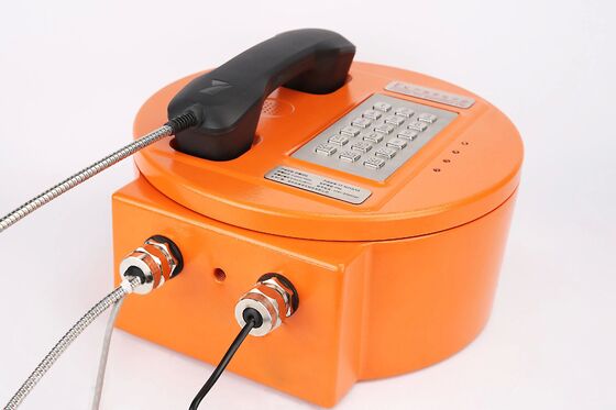 comprare Telefono antideflagrante con cancellazione del rumore avanzata, protezione IP66 e involucro in lega di alluminio per aree pericolose fabbricazione online