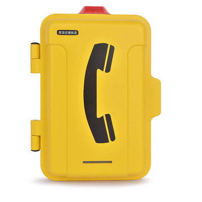 IP65 VoIP a prova di esplosione Telefono di lega di alluminio 30W integrato in amplificatore opzionale