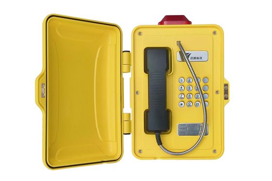 Telefono pubblico resistente alle intemperie con cavo da 1,5 metri