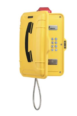 Telefono industriale con protezione IP68 con amplificatore integrato da 30W e cicalino da 3W per cabina telefonica esterna